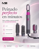 Cepillo eléctrico multifunción 3 en 1 REMINGTON — Alisa, riza y aporta volumen en minutos