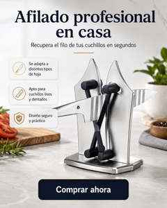 Afilador de cuchillos profesional de tungsteno para hojas lisas y dentadas